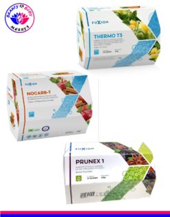 Kit Quemador de Grasa Fuxion Nocarb-t + Thermo T + Prunex